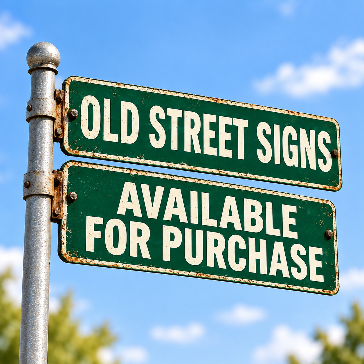 Old Street Name Signs Available for Purchase Beginning November 9